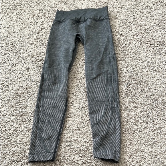 Lululemon Grey Compression Wunder Under Leggings - Picture 1 of 11